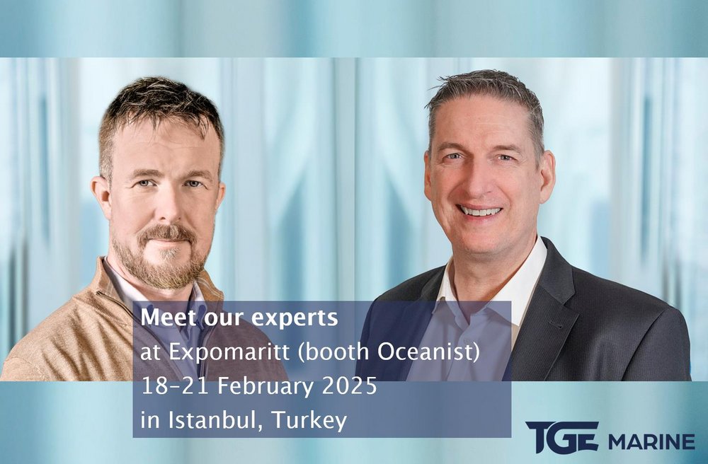 TGE Marine @ Expomaritt Feb 2025 in Istanbul, Turkey