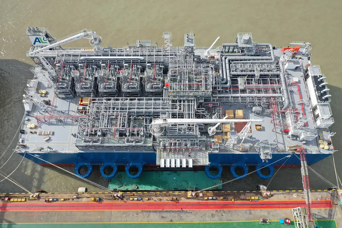 28,000 cbm FSRU with FGS Torman 28,000 cbm FSRU with FGS Torman